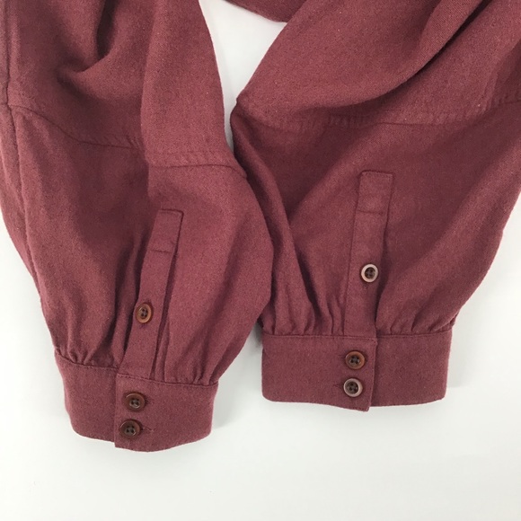 Madewell Embroidered Ruffled Flannel Mini Dress - Picture 10 of 13